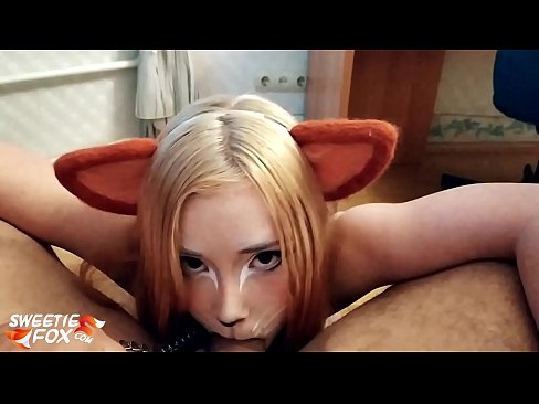 ❤️ Kitsune gëlltit kar dhe sperma në gojën e saj ❤️ Porno tek ne